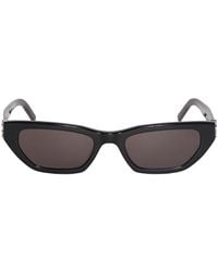 Saint Laurent - Sl M126 Recycled Acetate Sunglasses - Lyst