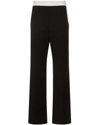 TOVE - Femi Tailored Cotton Blend Wide Pants - Lyst