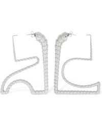 Courreges - Medium Ac Shell Shape Earrings - Lyst