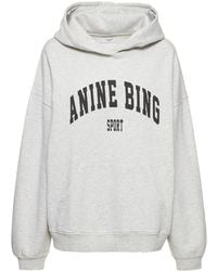 Anine Bing - Harvey Logo Jersey Sweatshirt - Lyst