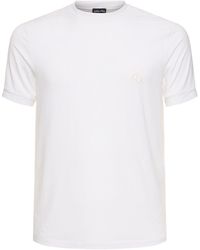 Giorgio Armani - T-shirt in jersey di viscosa - Lyst