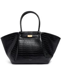 DeMellier London - The New York Embossed Leather Tote Bag - Lyst