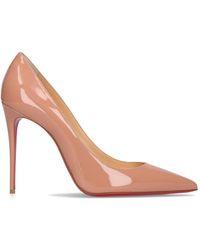 Christian Louboutin - 100Mm Kate Patent Leather Pumps - Lyst