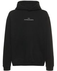 Homme Vêtements Articles de sport et dentraînement Sweats à capuche Sweater Maison Margiela pour homme en coloris Noir 