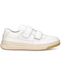 Acne Studios - Perey Friend Leather Low Top Sneakers - Lyst