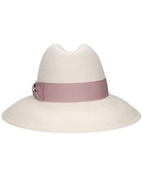 Borsalino - Sombrero panama de paja - Lyst