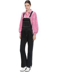 ganni jumpsuit denim