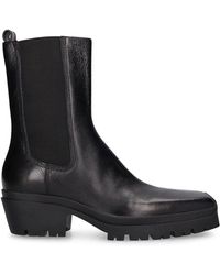 Alexander Wang - 45Mm Terrain Crackled Leather Ankle Boot - Lyst
