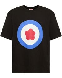 KENZO - Oversized T-Shirt With Target Print - Lyst