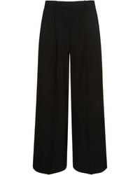 Theory - Low Rise Stretch Wool Pants - Lyst
