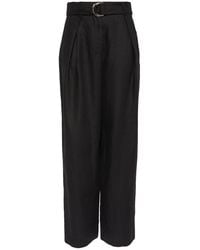 Max Mara - Donna Pantaloni Gamba Ampia Jane - Lyst