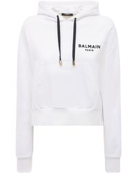 flocked balmain