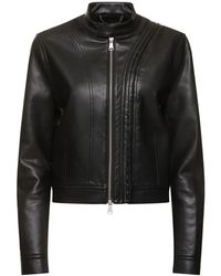 Y. Project - Faux Leather Biker Jacket W/ Hooks - Lyst