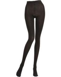 Wolford Cashmere & Silk Tights - Black