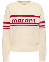 Isabel Marant - Arwen Logo Cotton Blend Sweater - Lyst