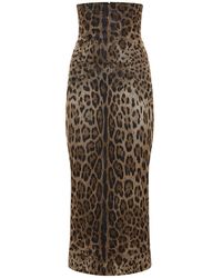 Dolce & Gabbana - Lvr exclusive falda de tul con cintura alta - Lyst