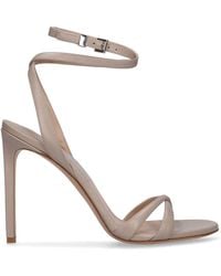 Michael Kors - 105Mm Chrissy Glossy Leather Sandals - Lyst