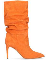 Orange Suede Boots for Women - Up to 68 