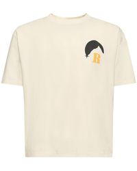 Rhude - T-shirt moonlight in cotone - Lyst