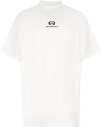 Balenciaga - Unity Vintage Cotton Jersey T-Shirt - Lyst