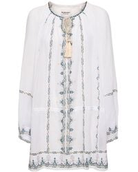 Isabel Marant - Parsley Cotton Mini Dress - Lyst