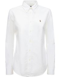 Polo Ralph Lauren - Hemd Aus Baumwollpopeline "kendall" - Lyst