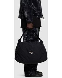 Y-3 Mobile Archive Holdall Duffle Bag in Black for Men | Lyst