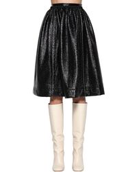 Marni Rock Aus Kunstlackleder - Schwarz