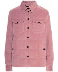 Moncler - Paulet コーデュロイダウンシャツジャケット - Lyst