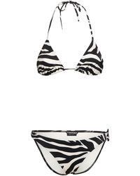 Tom Ford - Printed Triangle Bikini Set - Lyst