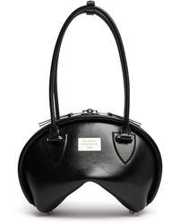 Acne Studios - Kleine Schultertasche Aus Leder "bowlina" - Lyst