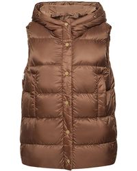 Max Mara - Jsoft Reversible Quilted Down Vest - Lyst