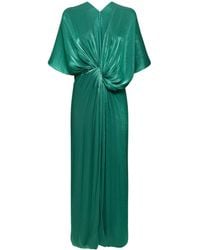 Costarellos - Roana Green Midi Dress - Lyst