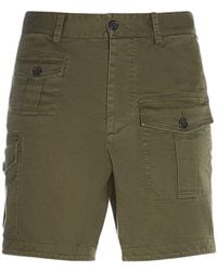 DSquared² - Shorts sexy cargo in cotone stretch - Lyst