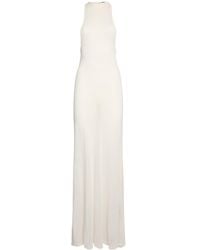 Jacquemus - Vestito lungo la robe maille sculta - Lyst