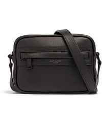 Saint Laurent - Small Camp Grained Leather Camera Bag - Lyst