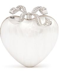 Self-Portrait - Donna Pochette A Cuore Perlata - Lyst