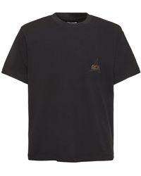 Roa - T-shirt en coton à col rond - Lyst