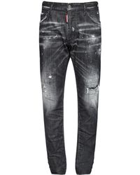 black dsquared jeans men