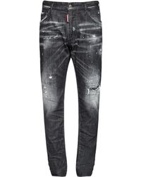Dark grey dsquared jeans Clearance