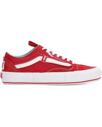 Vans Sneakers "Ua Old Skool Cap Lx" - Rojo