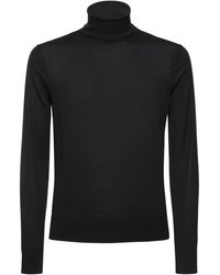 Tom Ford - Pull-over en laine à col montant - Lyst