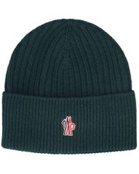 3 MONCLER GRENOBLE - Logo Cashmere & Wool Beanie - Lyst