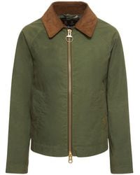 Barbour - Giacca campbell in cotone impermeabile - Lyst