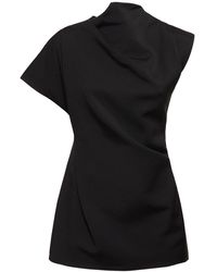 TOVE - Giuliana Tailored Cotton Blend Top - Lyst