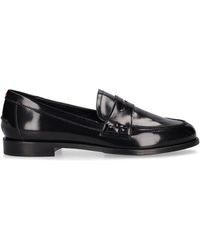 Aeyde - 15mm Oscar Polido Leather Loafers - Lyst