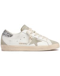 Golden Goose - Baskets Super-Star En Cuir - Lyst