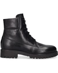Totême - 35Mm The Husky Leather Combat Boots - Lyst