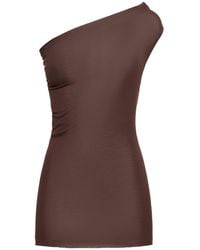 Rick Owens - Athena Viscose & Silk Jersey Top - Lyst