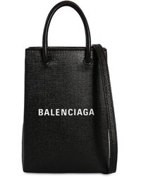 balenciaga phone bolsa white